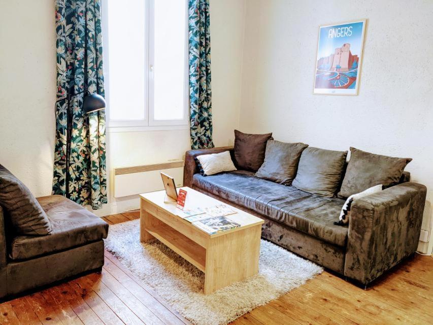 Cœur de ville Appartement meublé Angers Extérieur photo